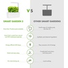 image:imageClick amp Grow Indoor Herb Garden Kit with Grow Light  Smart Garden for Home Kitchen Windowsill  Easier Than Hydroponics Growing System  Vegetable Gardening Starter 3 Basil Pods Included Grey  Easier than a hydroponic growing system Patented Smart Soil Includes 3 basil pods Choose from 50 plant varietiesSage green