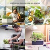 image:imageClick amp Grow Indoor Herb Garden Kit with Grow Light  Smart Garden for Home Kitchen Windowsill  Easier Than Hydroponics Growing System  Vegetable Gardening Starter 3 Basil Pods Included Grey  Easier than a hydroponic growing system Patented Smart Soil Includes 3 basil pods Choose from 50 plant varietiesGray