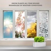 image:imageClick amp Grow Indoor Herb Garden Kit with Grow Light  Smart Garden for Home Kitchen Windowsill  Easier Than Hydroponics Growing System  Vegetable Gardening Starter 3 Basil Pods Included Grey  Easier than a hydroponic growing system Patented Smart Soil Includes 3 basil pods Choose from 50 plant varietiesWhite