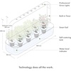 image:imageClick amp Grow Smart Garden 9 Indoor Herb Garden Kit with Grow Light White  Easier than a hydroponic growing system Patented Smart Soil Starter kit basil tomato lettuce Germination guaranteedWhite