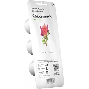 image:imageClick and Grow Smart Garden Cockscomb Plant Pods 3Pack3pack
