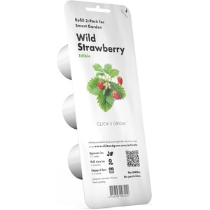 image:imageClick and Grow Smart Garden Wild Strawberry Plant Pods 3Pack3pack